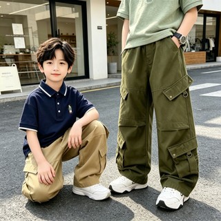 QuầN Cargo Bé Trai MớI 2026 Trend Streetwear NhiềU TúI TiệN LợI VảI QuầN QuầN Nam