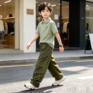 QuầN Cargo Bé Trai MớI 2026 Trend Streetwear NhiềU TúI TiệN LợI VảI QuầN QuầN Nam