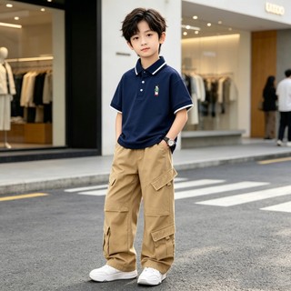 QuầN Cargo Bé Trai MớI 2026 Trend Streetwear NhiềU TúI TiệN LợI VảI QuầN QuầN Nam
