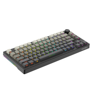 Bàn Phím Cơ DareU EK75 Pro Cloudy Aqua - 3 Chế Độ Kết Nối, Gasket Mount, LED RGB, Núm Xoay Đa Năng