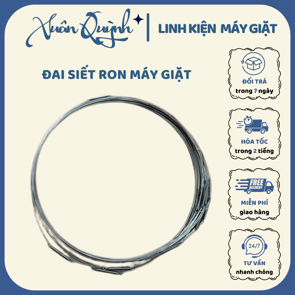 Đai siết ron máy giặt cửa ngang - Tiện lợi, dễ lắp đặt