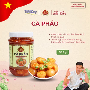 Cà Pháo Hương Quê 500g - Chay Mặn Đều Dùng Được - TiPiKay Shop
