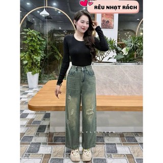 Quần Suông Ống Rộng Cạp Trước Khoá Sau Chun Dễ Mặc,Năng Động , Cá Tính