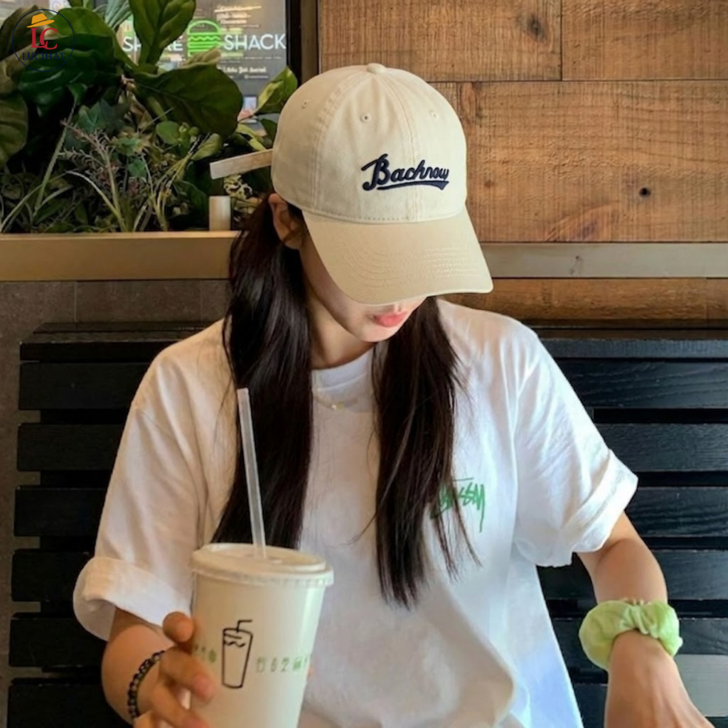 Mũ lưỡi trai nam nữ Bachnow form mềm, nón lưỡi trai vải cotton dày dặn, size to phù hợp nam nữ