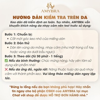 Băng Keo Dán Ngực Đa Năng, Miếng Dán Ngực Tạo Khe Nâng Ngực AMYBRA B05