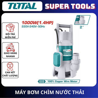 TOTAL Máy Bơm Chìm Nước Thải 1100W TWP810001