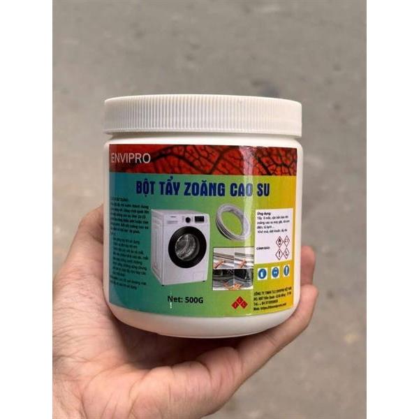 Bột tẩy roăng, zoăng, ron cao su - Dùng cho tẩy vệ sinh máy giặt, tủ lạnh