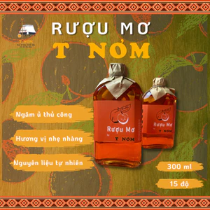 R ượu Mơ Má Đào T Nơm, Ngâm Ủ Thủ Công Tự Nhiên Dễ Uống 300ml