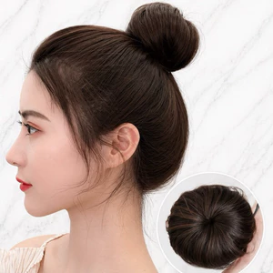Búi Tóc Giả Tròn Củ Tỏi Cao Cấp Cho Nữ – Búi Tóc Dây Rút Tự Nhiên, Tóc Giả Búi Tròn Phồng Dày Dặn, Dễ Gắn Không Lộ