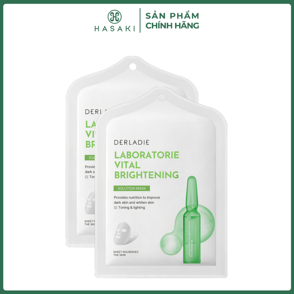 Combo 2 Mặt Nạ Derladie Hỗ Trợ Phục Hồi Da Xỉn Màu 30ml