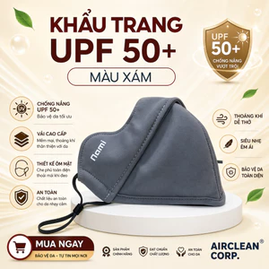 Combo 2 Khẩu Trang Chống Tia UV NAMI, Khẩu Trang NAMI UV Proof Mask Chống Tia UV