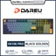 Bàn Phím Cơ DareU EK106 Pro Black Golden - 3 Mode Kết Nối, Gasket Mount, Layout Full-Size 104 Phím, LED RGB