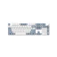 Bàn Phím Cơ DareU EK106 Pro Haze Blue - 3 Mode Kết Nối, Gasket Mount, Layout Full-Size 104 Phím, LED RGB