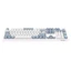 Bàn Phím Cơ DareU EK106 Pro Haze Blue - 3 Mode Kết Nối, Gasket Mount, Layout Full-Size 104 Phím, LED RGB