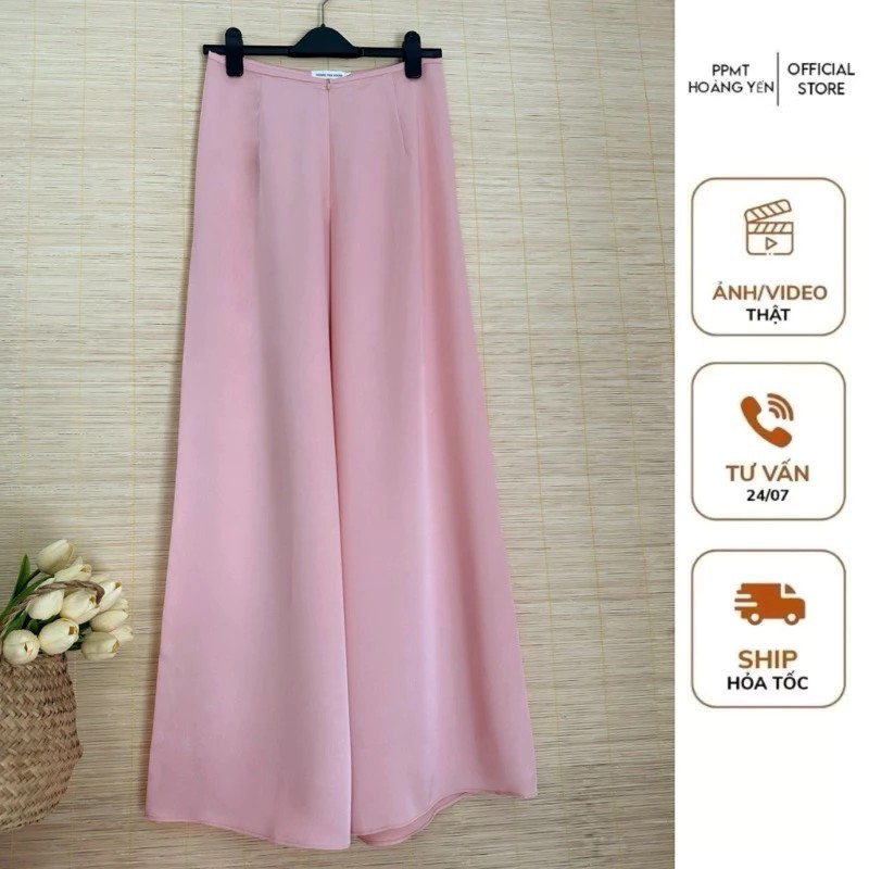 Áo Dài Chất Liệu Gấm Hoa Cao Cấp Họa Tiết Thêu Thủ Công Tỉ Mỉ - G27