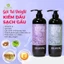 Cặp Dầu Gội Xả Mềm Mượt Sạch Gàu Delofil 500/800ml -Ngăn Gàu Hiệu Quả, Dưỡng Tóc Chắc Khỏe, Mềm Mượt
