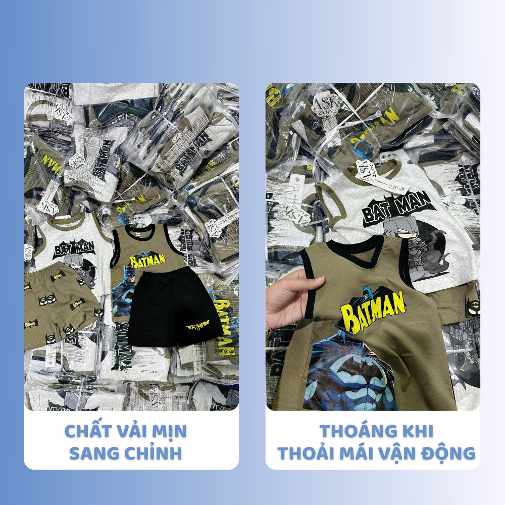 [À ƠI SHOP] A63- set 2 bộ ba lỗ batman 2 màu- a100.360