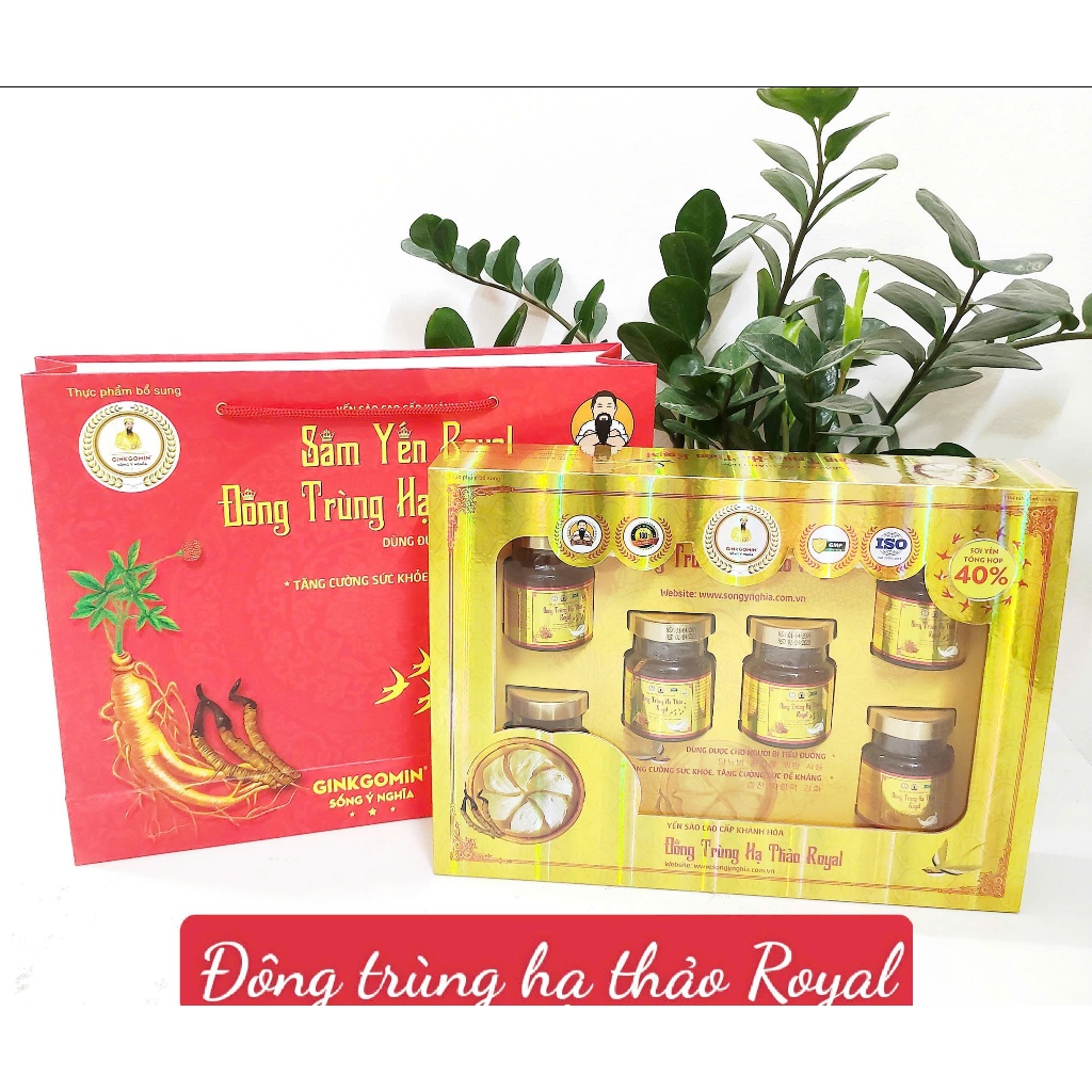 Yến sào cao cấp Khánh Hòa Sâm Yến ROYAL Dùng Được Cho Người Tiểu Đường G30