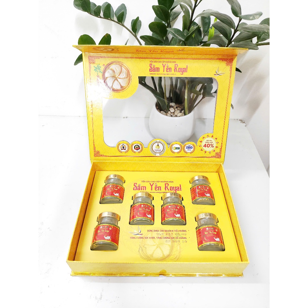 Yến sào cao cấp Khánh Hòa Sâm Yến ROYAL Dùng Được Cho Người Tiểu Đường G30
