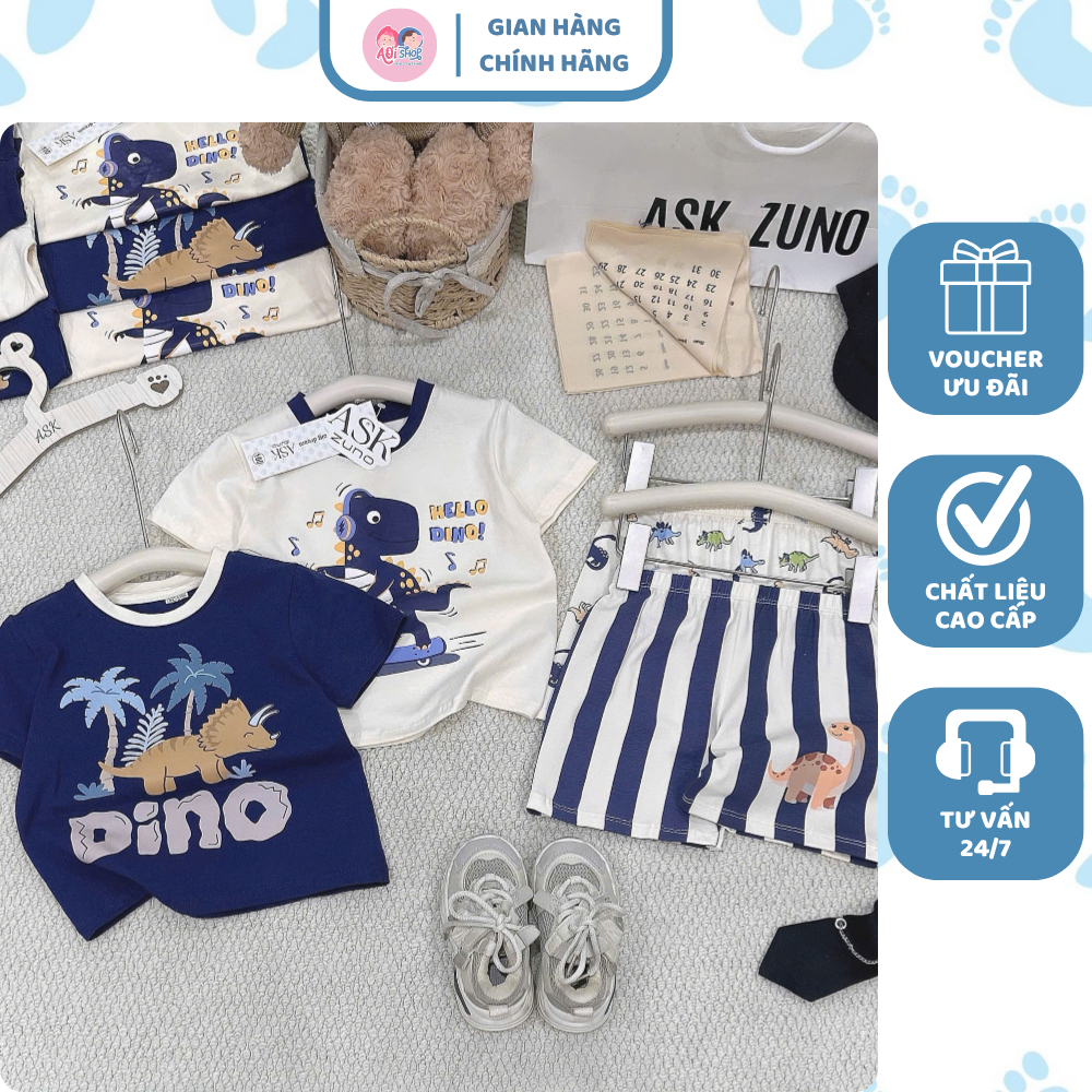 [À ƠI SHOP] A29- set 2 bộ cộc khủng long nghe nhạc- a100.359