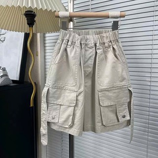 Quần Ngố Kaki Bé Trai Lưng Thun Mềm Co Giãn Size 20-45kg