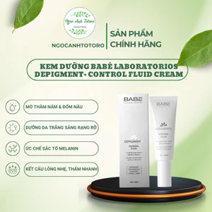 Kem dưỡng sáng da, mờ thâm nám Babe Depigment+ Control Fluid Cream