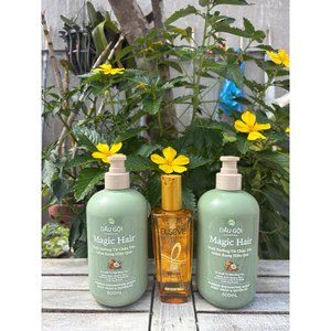 Combo 2 Chai Dầu Gội Magic Hair 500ml Tặng 1 Dưỡng Tóc L’Oreal Paris 100ml Chính Hãng