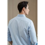 Áo Sơ Mi Nam Dài Tay Oxford Phối Sọc Multi Color 1124 - Luôn Tặng Hộp Đóng – BY COTTON — ảnh 3