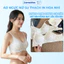 Áo Ngực Nữ Su Thạch In Hoa Nhí Thoáng Khí Không Gọng Không Lộ Viền Mút Đệm Mỏng May Liền Viền Ren A1846