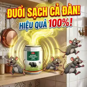 💥 Hộp đuổi chuột Nhật Bản 200ml – Công nghệ mới, đuổi chuột nhanh, bảo vệ trẻ em & vật nuôi 🐾