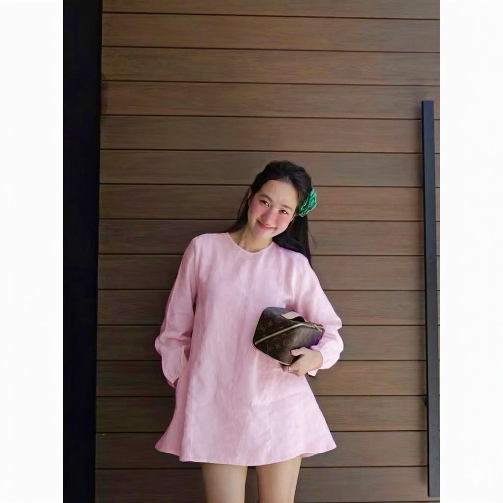 𝗟𝗮𝗻𝗱𝘆 𝗟𝗶𝗻𝗲𝗻 - Áo Linen tay dài