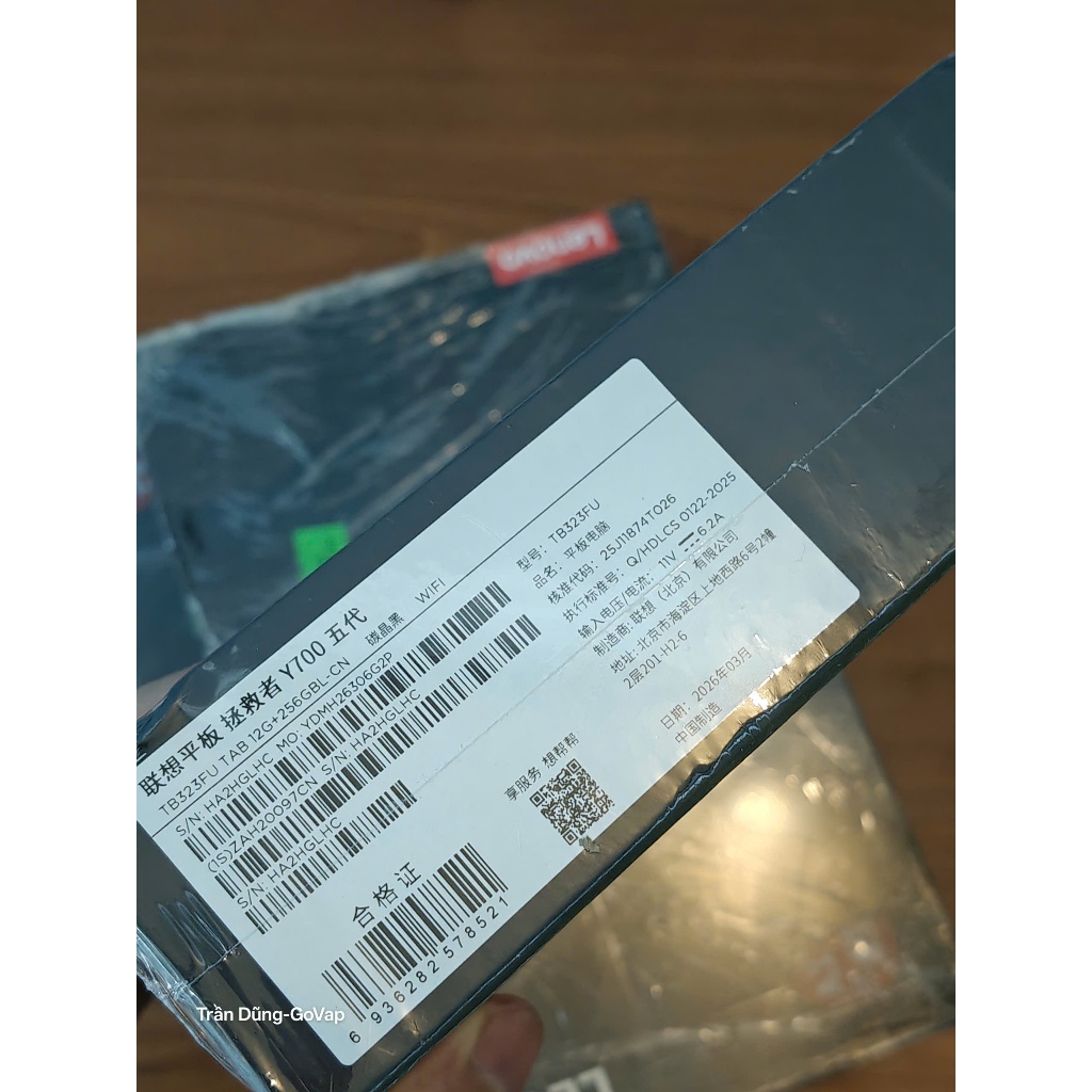 Máy tính bảng Lenovo Y700 Gen 5 mới nguyên seal