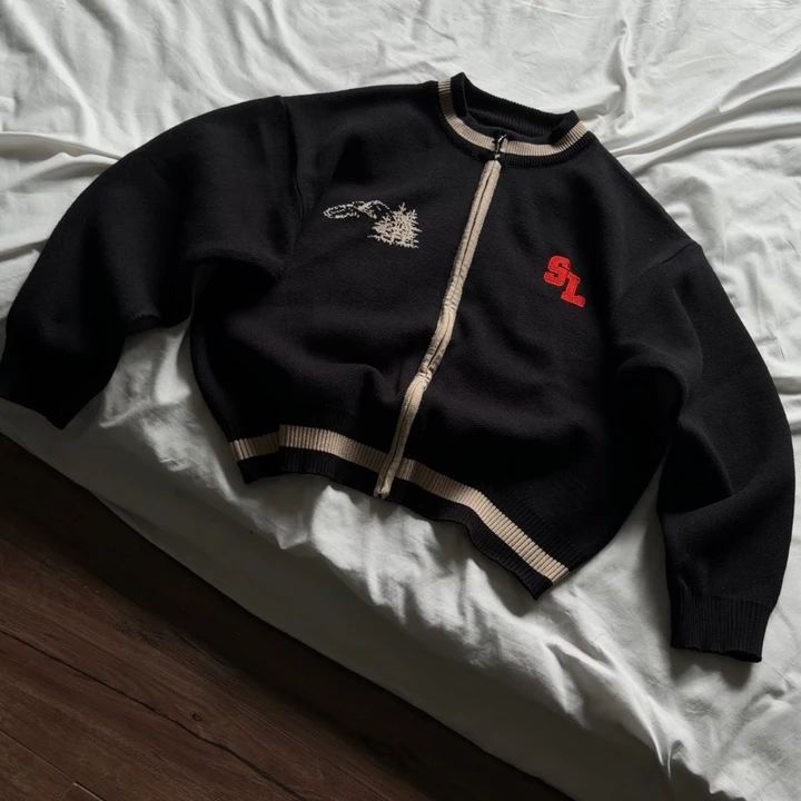 [ WINTER 2026 ] SLICK " JACKET PINO" KNIT MERINO PREMIUM - FORM BOXY BY THE SLICK WAY UNISEX
