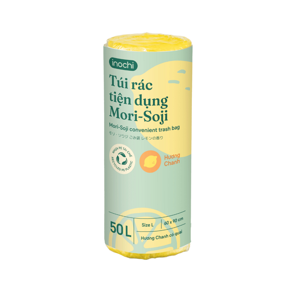 Túi Rác Inochi Hương Mori – Nhỏ Gọn Nhưng “Khử Mùi Cực Đỉnh”, Chống Thấm, Siêu Bền