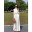 Set Áo Sát Nách Cổ Vest + Quần Ống Rộng Dây Rút Trắng Thanh Lịch – Outfit Nữ Đi Chơi, Đi Làm Mùa Hè