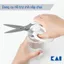 Kéo bếp Nhật 3 chức năng Kai House Select Kitchen Scissors Besic Mở lắp Hộp/ Lon, Kẹp càng cua, Cắt Thịt Gà Màu Trắng