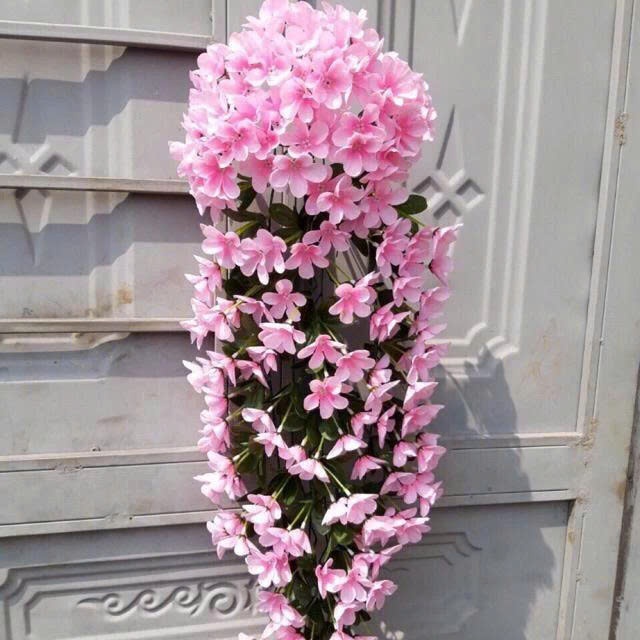 Chùm hoa đỗ quyên dáng rủ treo tường siêu xinh