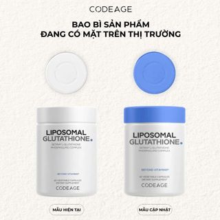[LIVE] Viên Uống Bảo Vệ Sức Khỏe Codeage Liposomal Glutathione, hộp nhập khẩu 60 viên