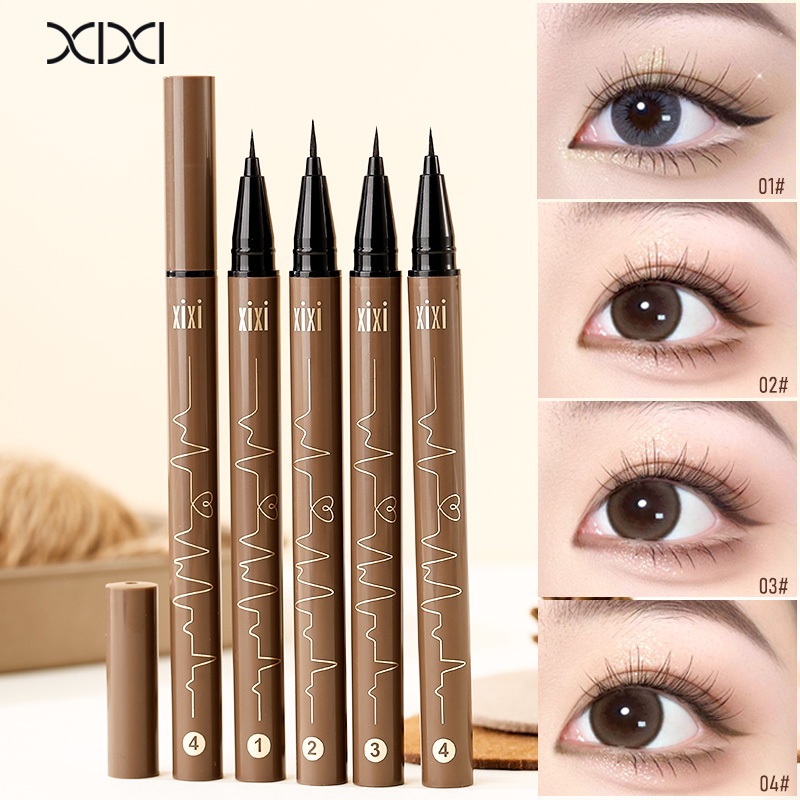 XIXI D709 Chì Kẻ Mày Tự Động Ngòi Mảnh Lên Màu Tự Nhiên Chống Nước Lâu Trôi Không Lem Dễ Kẻ Chân Mày