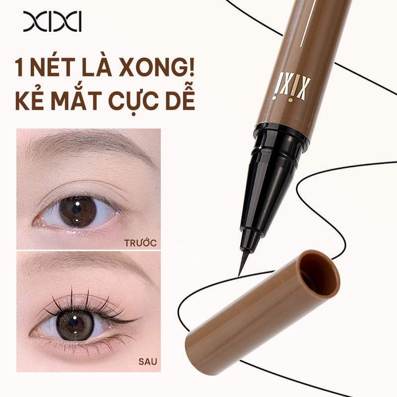 XIXI D709 Chì Kẻ Mày Tự Động Ngòi Mảnh Lên Màu Tự Nhiên Chống Nước Lâu Trôi Không Lem Dễ Kẻ Chân Mày