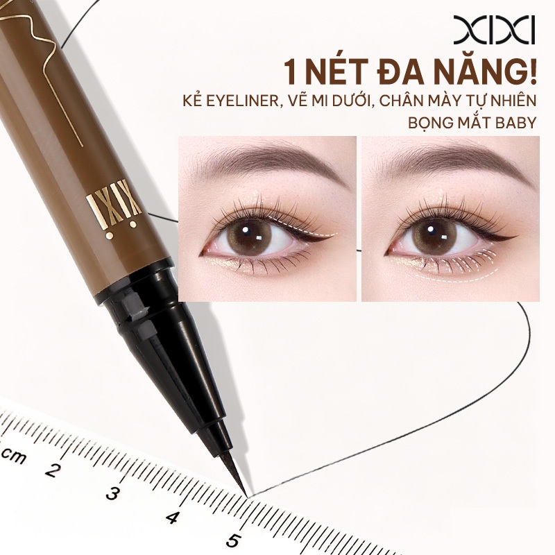 XIXI D709 Chì Kẻ Mày Tự Động Ngòi Mảnh Lên Màu Tự Nhiên Chống Nước Lâu Trôi Không Lem Dễ Kẻ Chân Mày