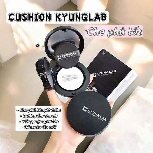 [Mẫu Mới](Tặng 1 nạ)Phấn Nước KyungLab Eternal Fit Cushion Foudation Che Phủ Khuyết Điểm Cao, Mịn Lì, Mỏng Nhẹ 14g