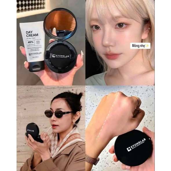 [Mẫu Mới](Tặng 1 nạ)Phấn Nước KyungLab Eternal Fit Cushion Foudation Che Phủ Khuyết Điểm Cao, Mịn Lì, Mỏng Nhẹ 14g
