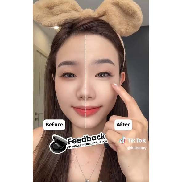 [Mẫu Mới](Tặng 1 nạ)Phấn Nước KyungLab Eternal Fit Cushion Foudation Che Phủ Khuyết Điểm Cao, Mịn Lì, Mỏng Nhẹ 14g