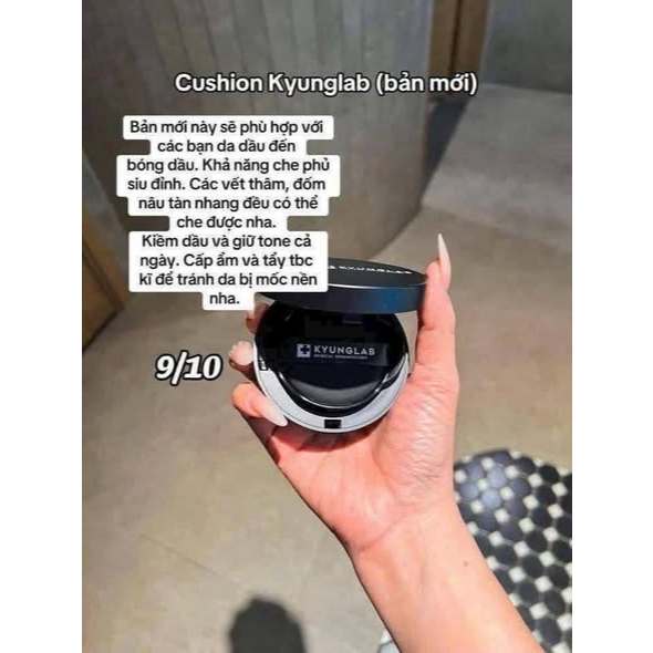 [Mẫu Mới](Tặng 1 nạ)Phấn Nước KyungLab Eternal Fit Cushion Foudation Che Phủ Khuyết Điểm Cao, Mịn Lì, Mỏng Nhẹ 14g