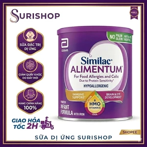 SỮA SIMILAC ALIMENTUM CHO BÉ DỊ ỨNG ĐẠM SỮA BÒ 343GR