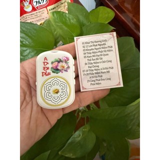 Máy niệm phật đeo cổ âm điệu thầy Nhuận Đức, hình Hoa Sen, giữ Pin 3 ngày