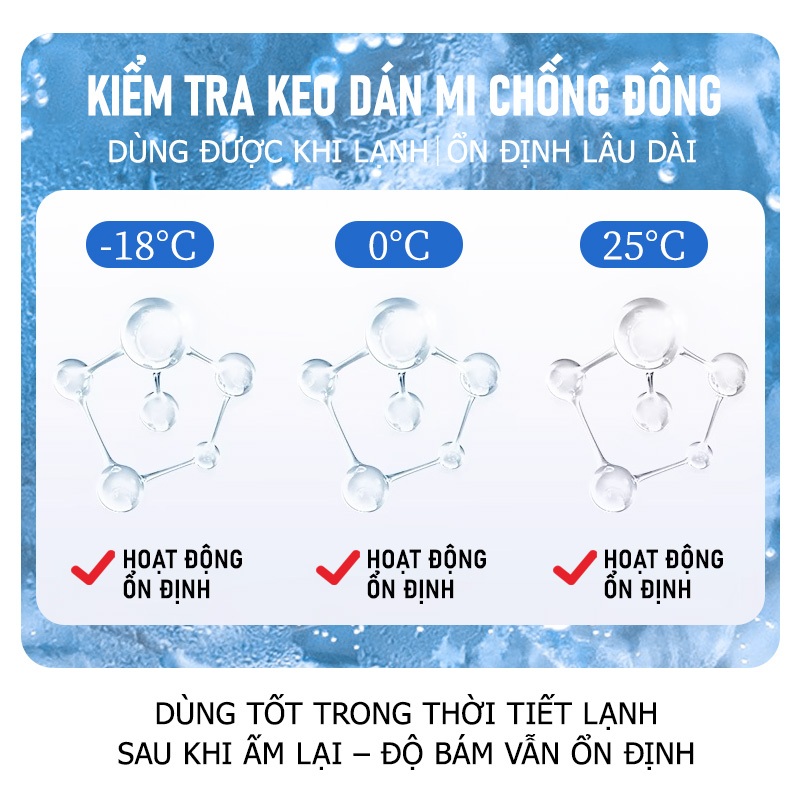 Xixi Lông Mi Giả Keo Trong – Khô Nhanh, Lâu Dài, Chắc, Tự Nhiên, Siêu Dính, Không Kích Ứng GJ125