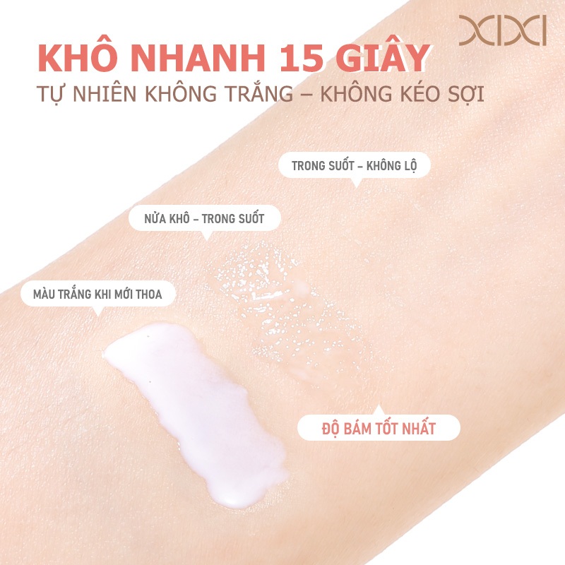 Xixi Lông Mi Giả Keo Trong – Khô Nhanh, Lâu Dài, Chắc, Tự Nhiên, Siêu Dính, Không Kích Ứng GJ125
