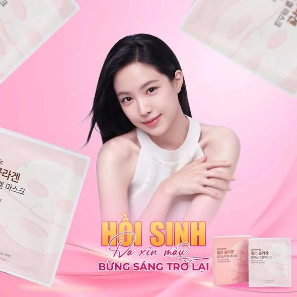 Mặt nạ thạch cấp ẩm và làm đầy collagen Dermaxilic Filler Collagen Moisture Gel Mask -ThyLee